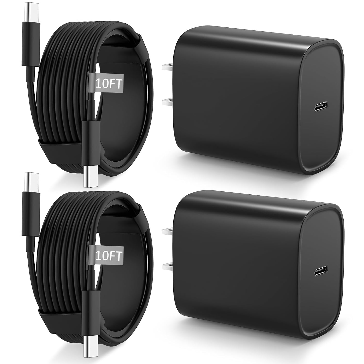 iPhone 17 16 15 Charger Fast Charging USB C Charger Type C Chargers with 10 Ft Long USB C to USB C Cable Fast Charging Cord for iPhone 17\/Pro\/Pro Max\/17 Air\/16\/16 Pro\/16 ProMax\/15\/Pro\/ProMax,White - Image 12