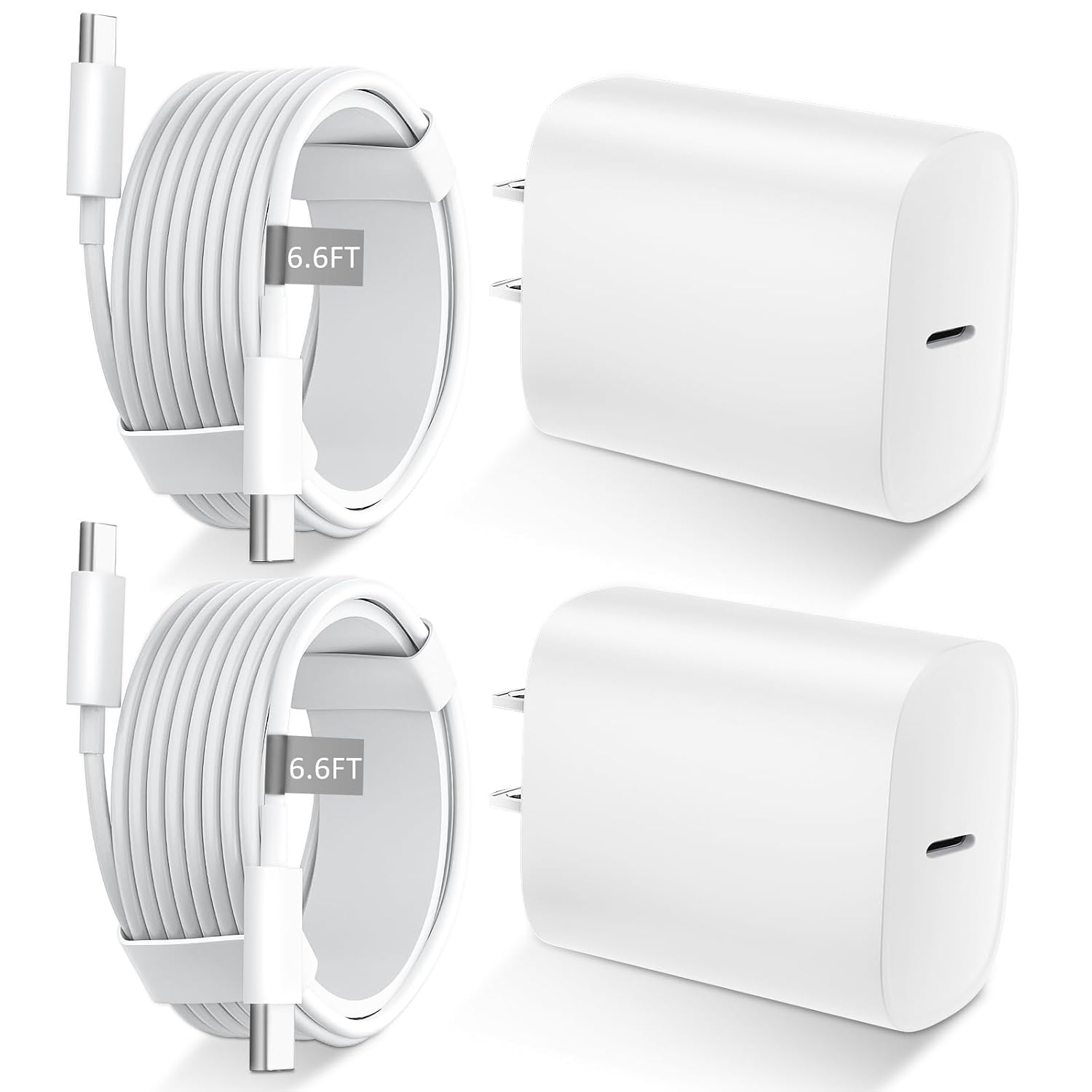 iPhone 17 16 15 Charger Fast Charging USB C Charger Type C Chargers with 10 Ft Long USB C to USB C Cable Fast Charging Cord for iPhone 17\/Pro\/Pro Max\/17 Air\/16\/16 Pro\/16 ProMax\/15\/Pro\/ProMax,White - Image 14