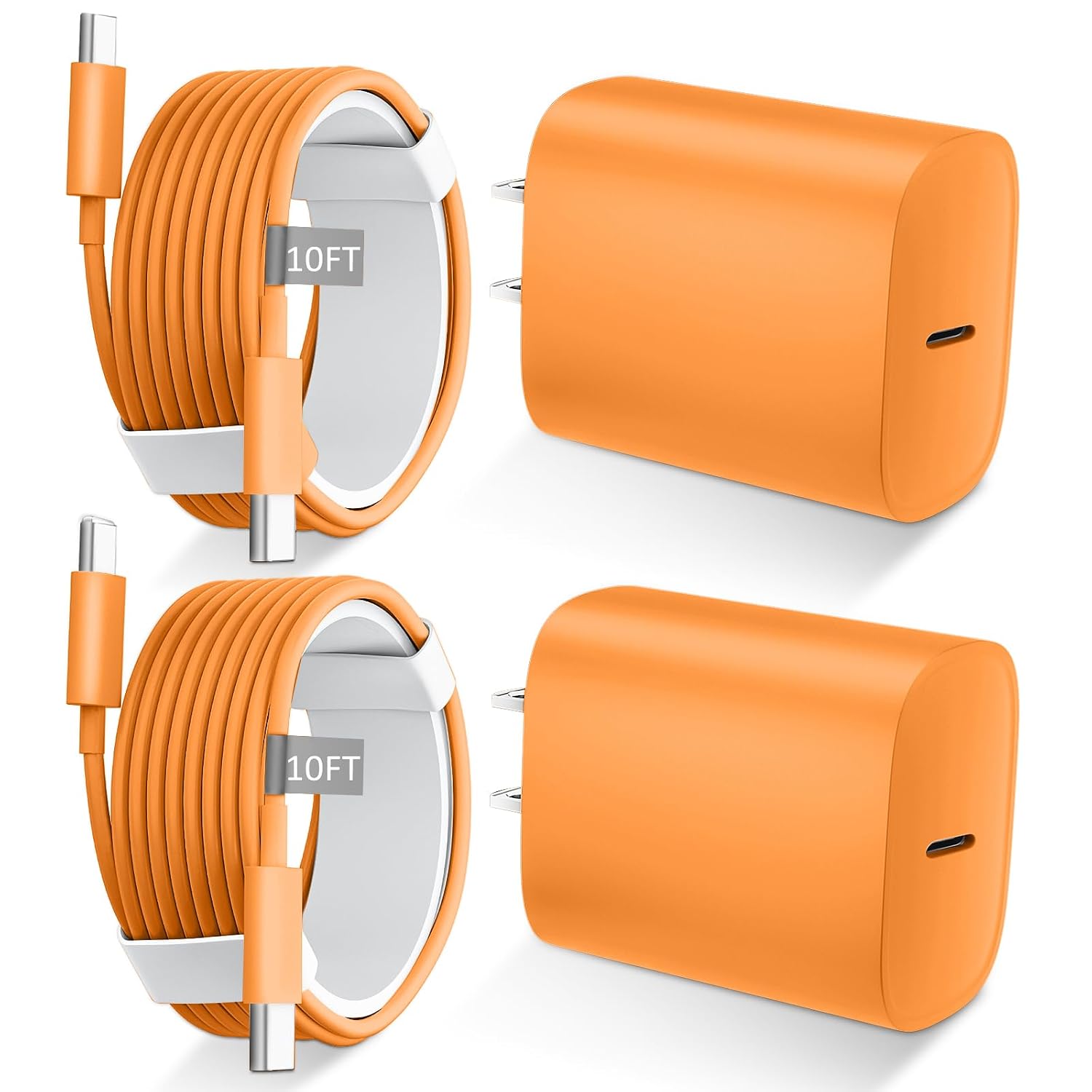 iPhone 17 16 15 Charger Fast Charging USB C Charger Type C Chargers with 10 Ft Long USB C to USB C Cable Fast Charging Cord for iPhone 17\/Pro\/Pro Max\/17 Air\/16\/16 Pro\/16 ProMax\/15\/Pro\/ProMax,White - Image 16