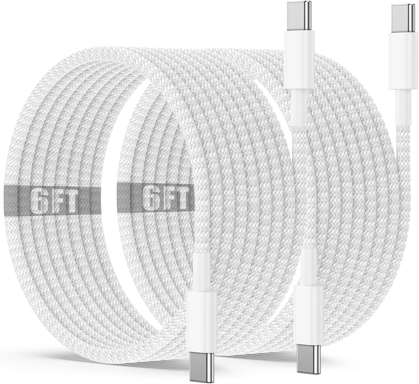 USB C to C Charging Cable 10ft, 60W Fast Type C to C Charger Cord Long for Apple iPhone 17 Pro Max\/17 Air\/16 Pro Max\/15 Plus, MacBook Pro 2021\/2020\/2019,iPad 12.9\/11 inch\/Mini\/Air 5\/4,Samsung Galaxy - Image 9